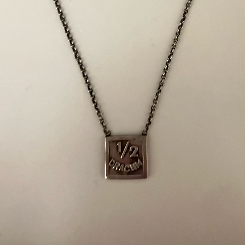 Sterling Silver Workhorse Jewellery Necklace